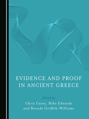 cover image of Evidence and Proof in Ancient Greece